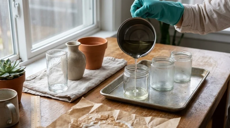 candle making safety at home