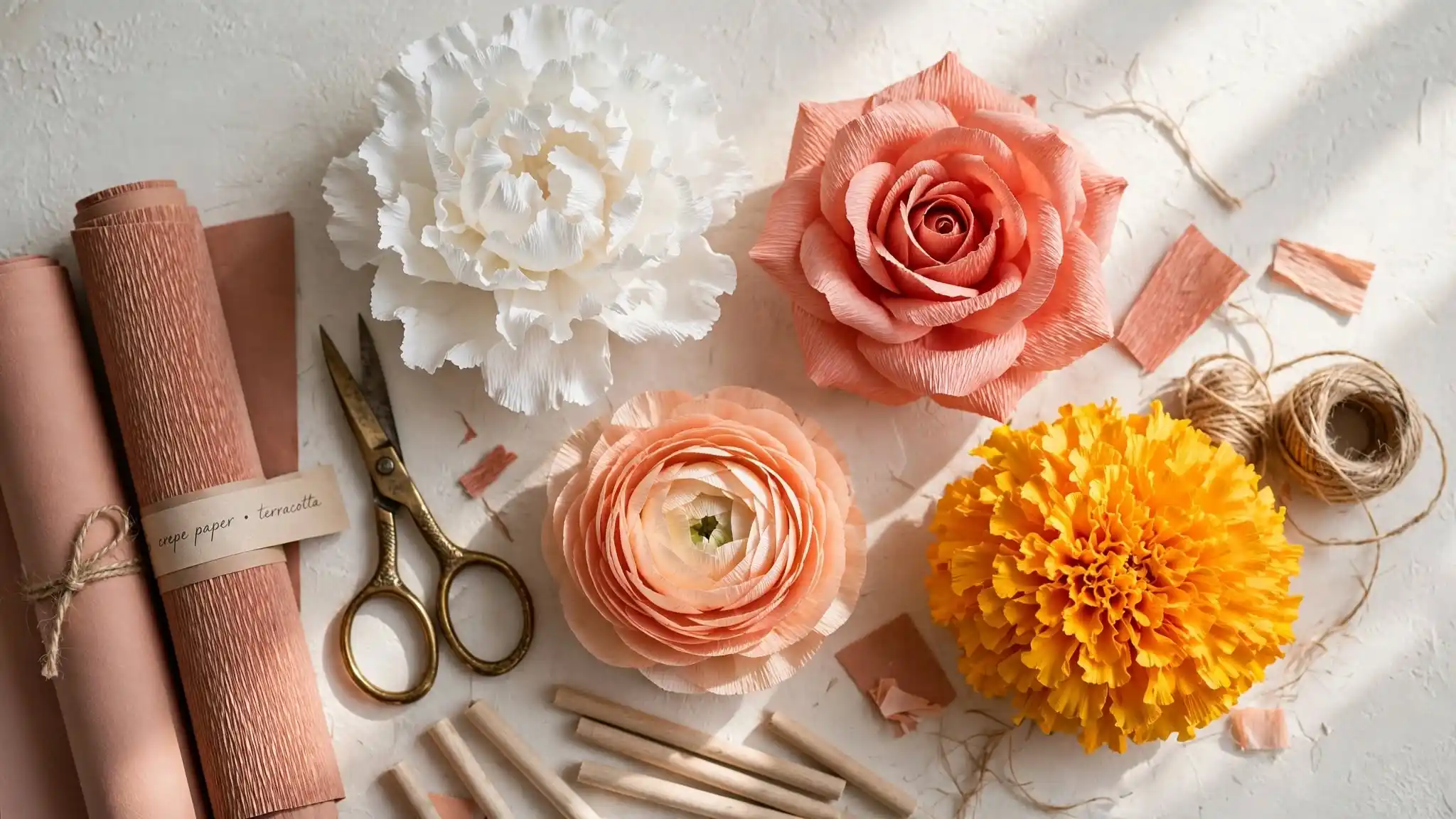 DIY paper flower ideas