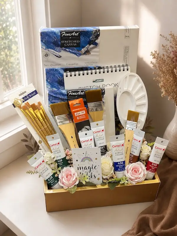 DIY gift basket ideas beautiful themed