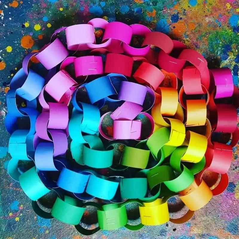 DIY paper Christmas ornaments