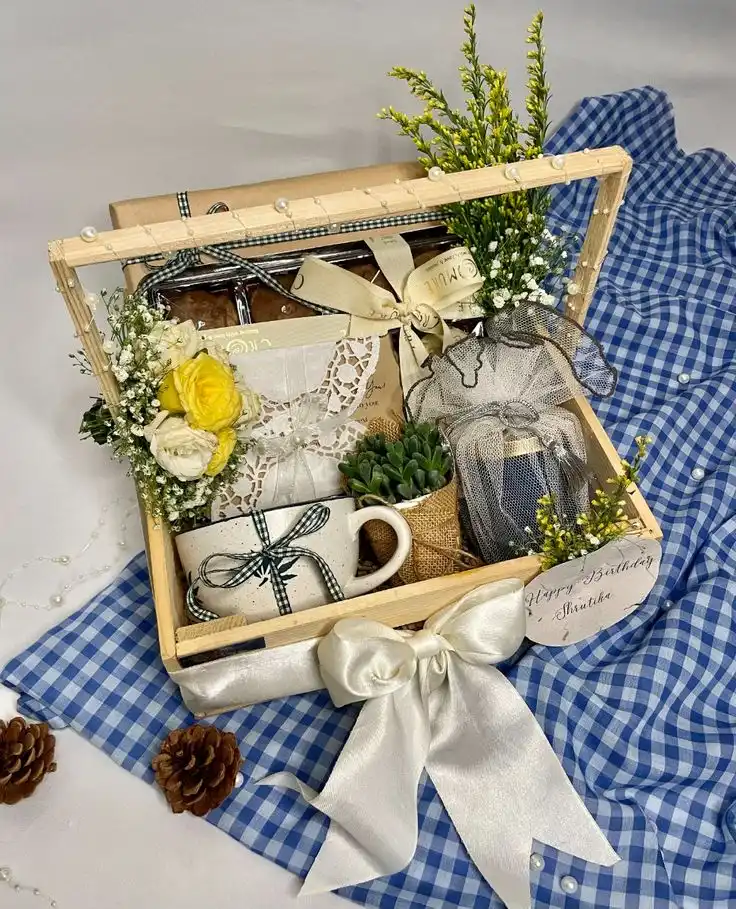 DIY gift basket ideas beautiful themed