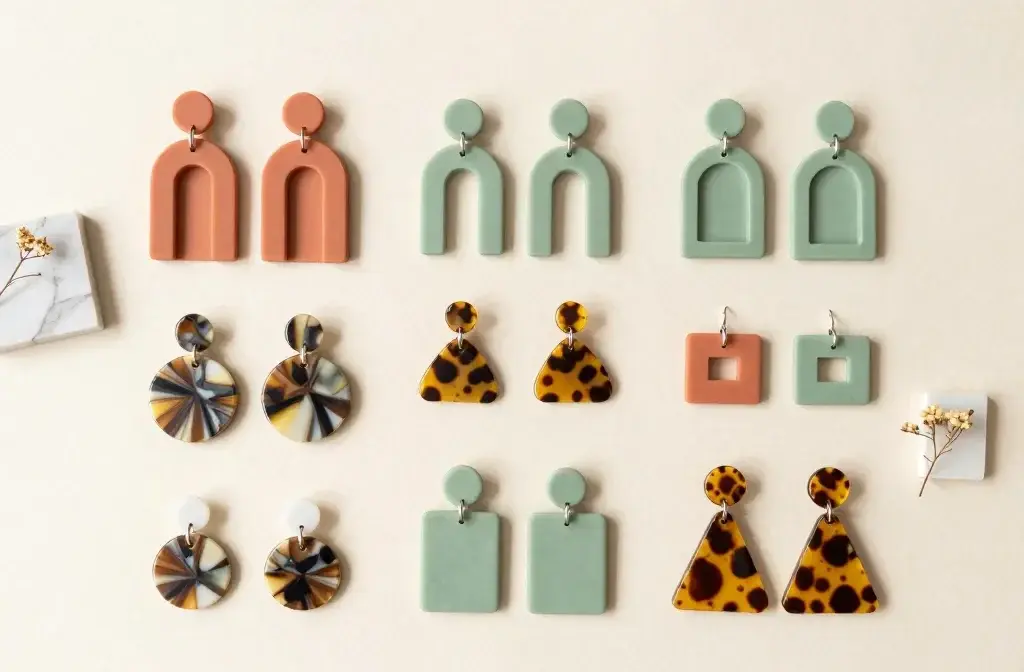 13 Polymer Clay Earring Ideas That Are Trending Right Now