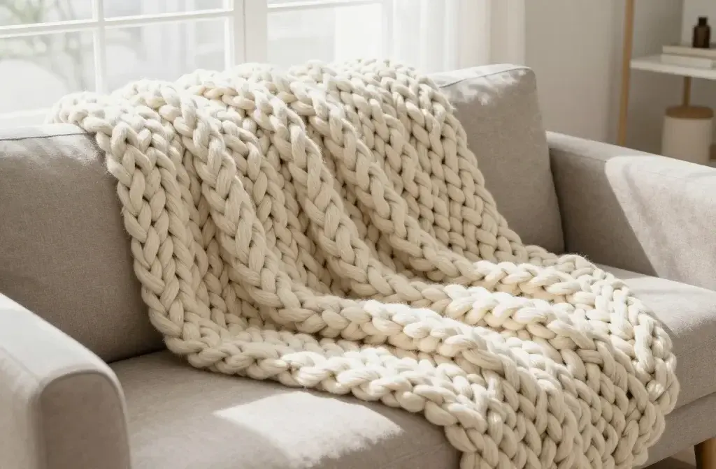11 Chunky Knit Blanket Ideas