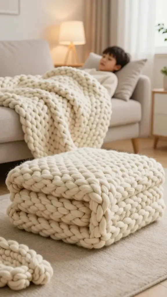 11 Chunky Knit Blanket Ideas 8 Item 7