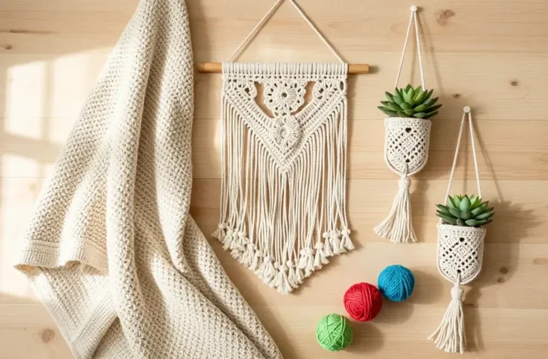 15 Free Crochet Home Decor Patterns