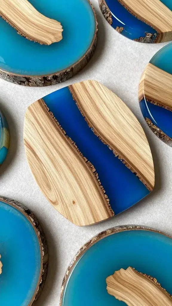 11 Epoxy Resin Coaster Ideas 8 Item 7