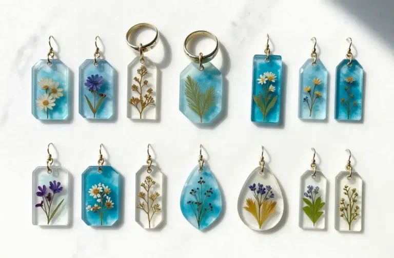 15 DIY Resin Jewelry Ideas