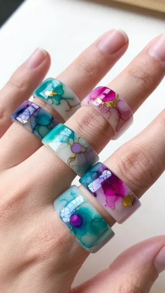 15 DIY Resin Jewelry Ideas 15 Item 14