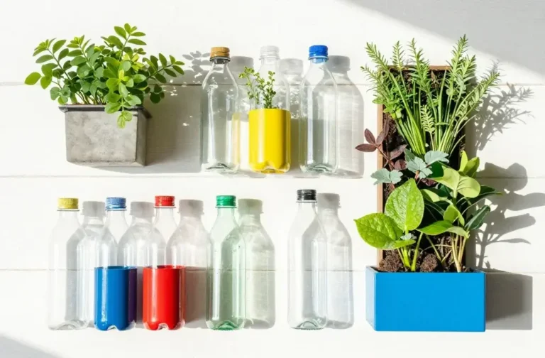 12 Recycled Bottle Craft Ideas