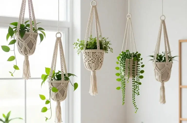 14 Macrame Plant Hanger Designs