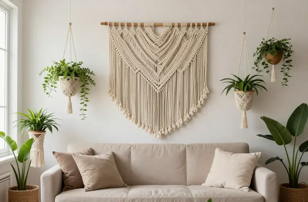 10 Boho Macrame Home Decor Ideas
