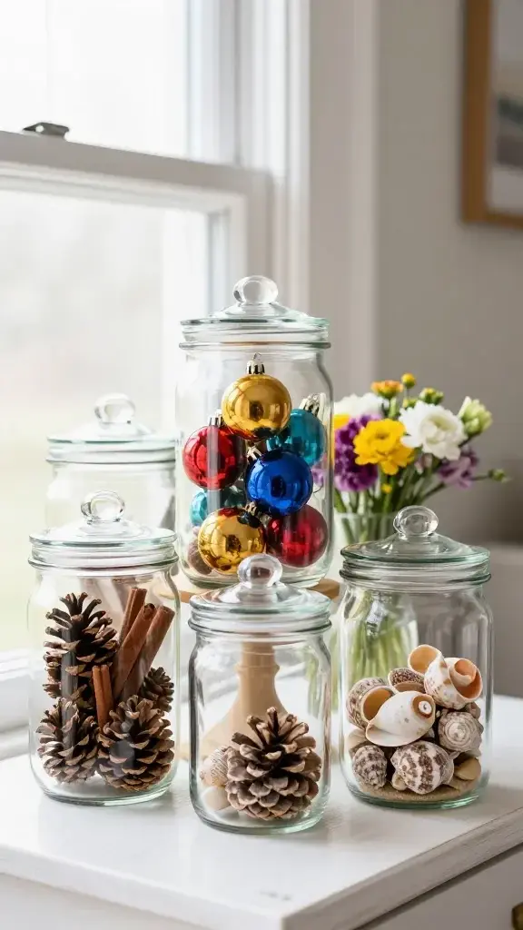 16 Glass Jar Up cycle Ideas That Look Stunning in Any Home 17 Item 16