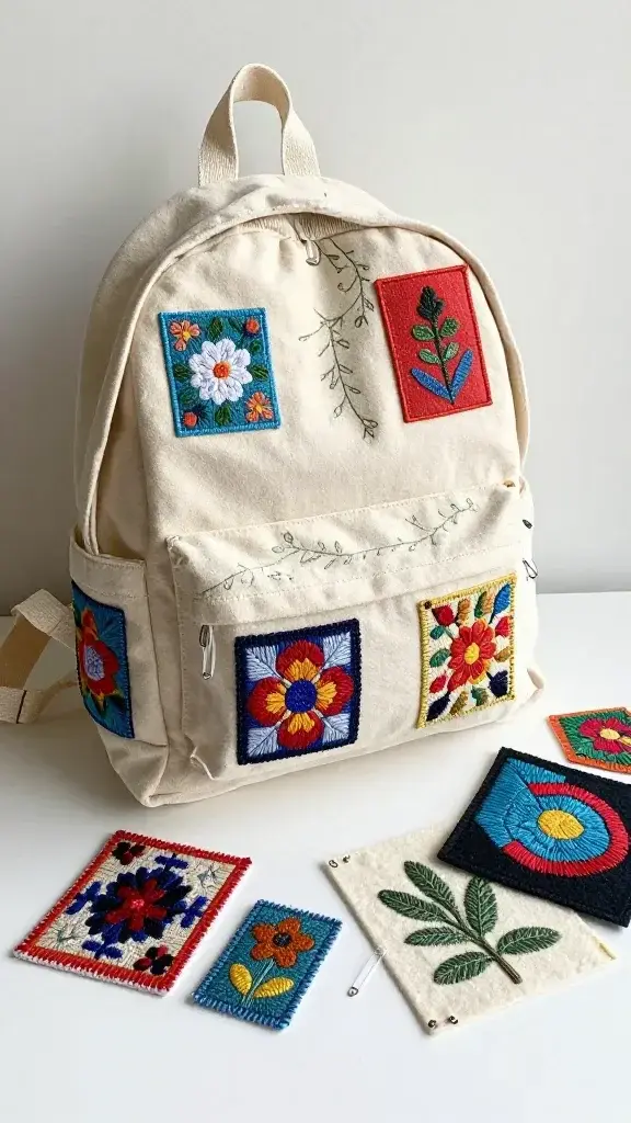 Embroidery on Clothing Ideas: How to Customize Jeans Jackets and Bags 5 Item 4