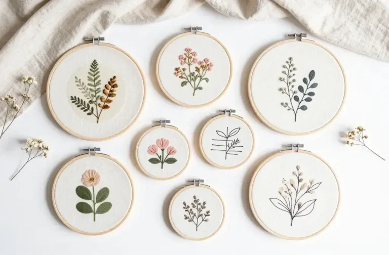 14 Modern Embroidery Hoop Art Ideas That Look Incredibly Stylish