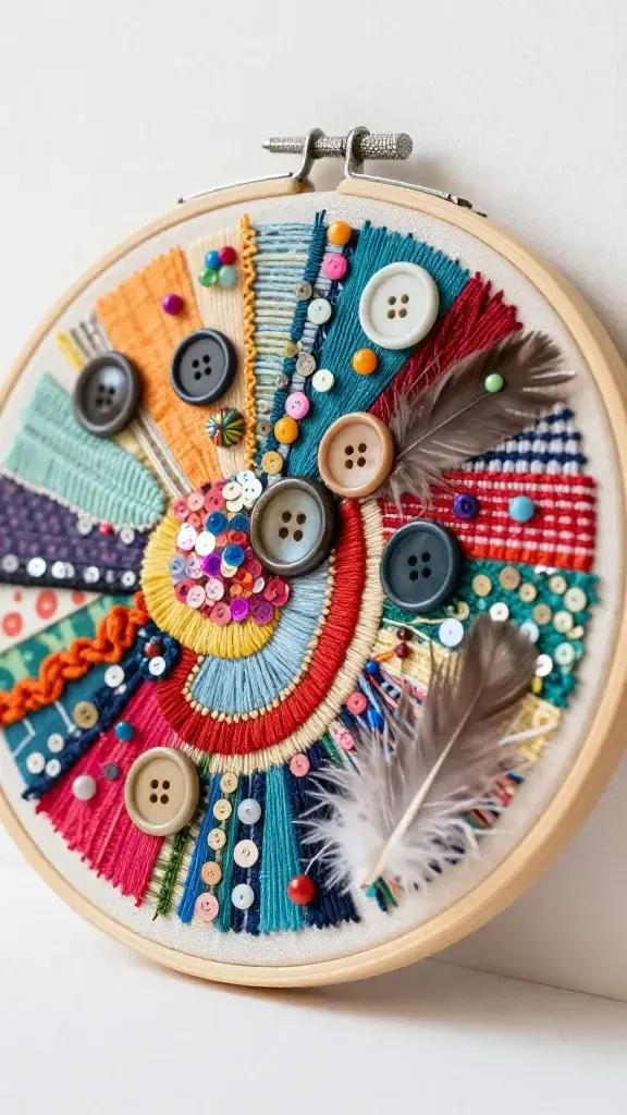 14 Modern Embroidery Hoop Art Ideas That Look Incredibly Stylish 15 Item 14