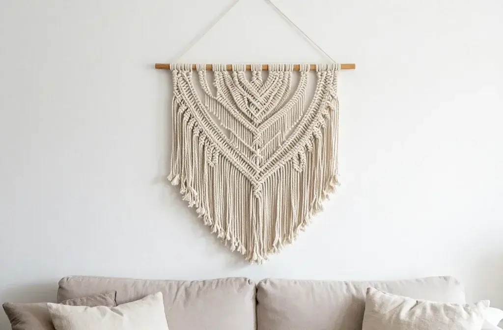 How to Make a DIY Macrame Wall Hanging for Your Living Room