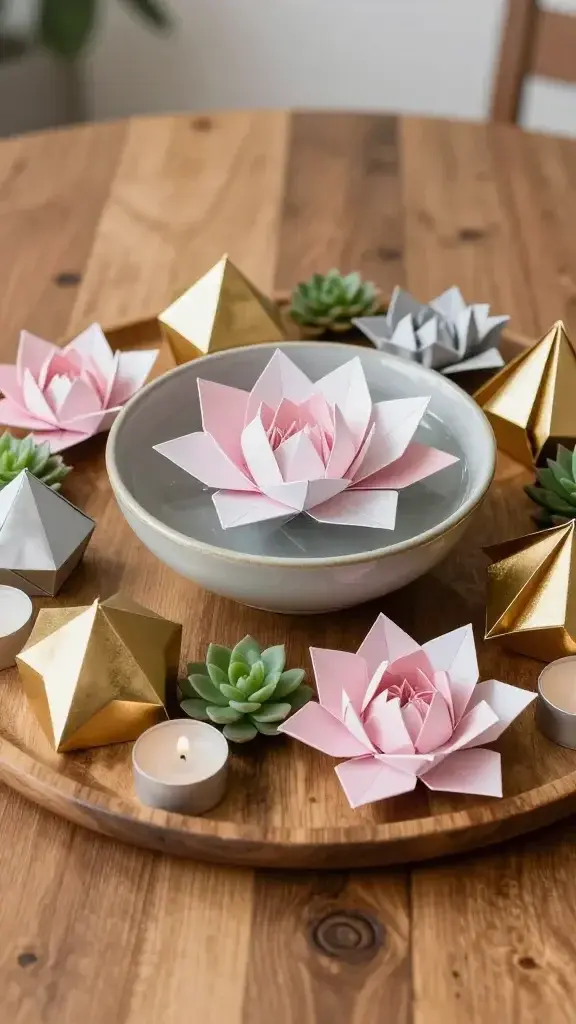 Origami Decoration Ideas: 14 Folds to Make Your Home Look Incredible 4 Item 3