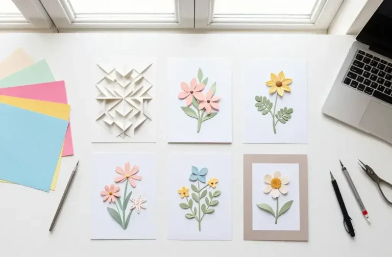 15 Easy Paper Craft Ideas for Adults to Make at Home