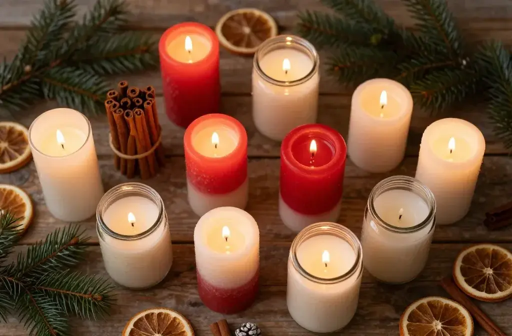 DIY Christmas Candles: 12 Festive Homemade Candle Ideas for the Holidays