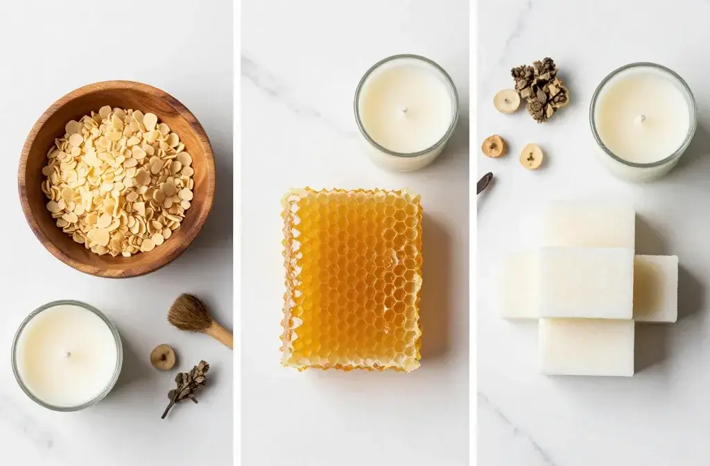 Soy Wax vs Paraffin Wax vs Beeswax: Which is Best for Homemade Candles?