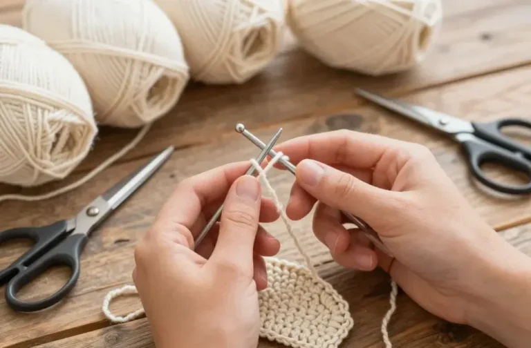 How to Crochet for Absolute Beginners: Your First Stitches Step by Step