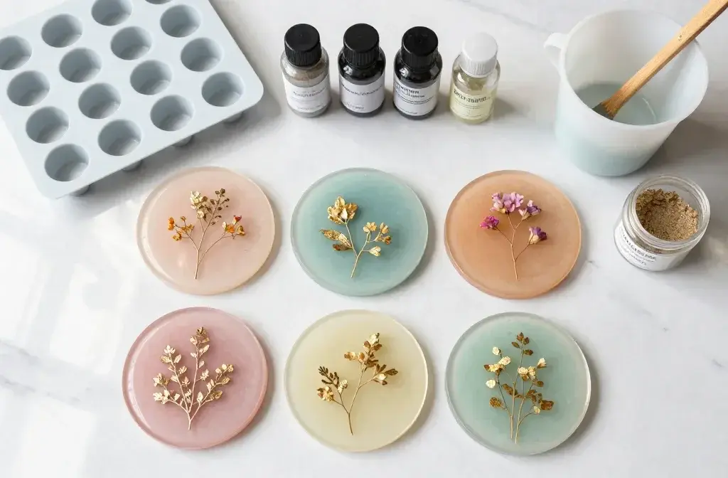 How to Make Resin Coasters Step by Step: Beginner Tutorial With Photos