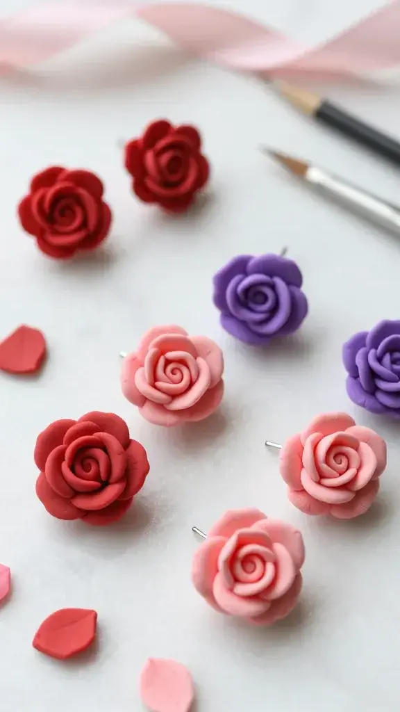 Valentine's Day Polymer Clay Jewelry Ideas to Make for Someone Special 5 Item 4