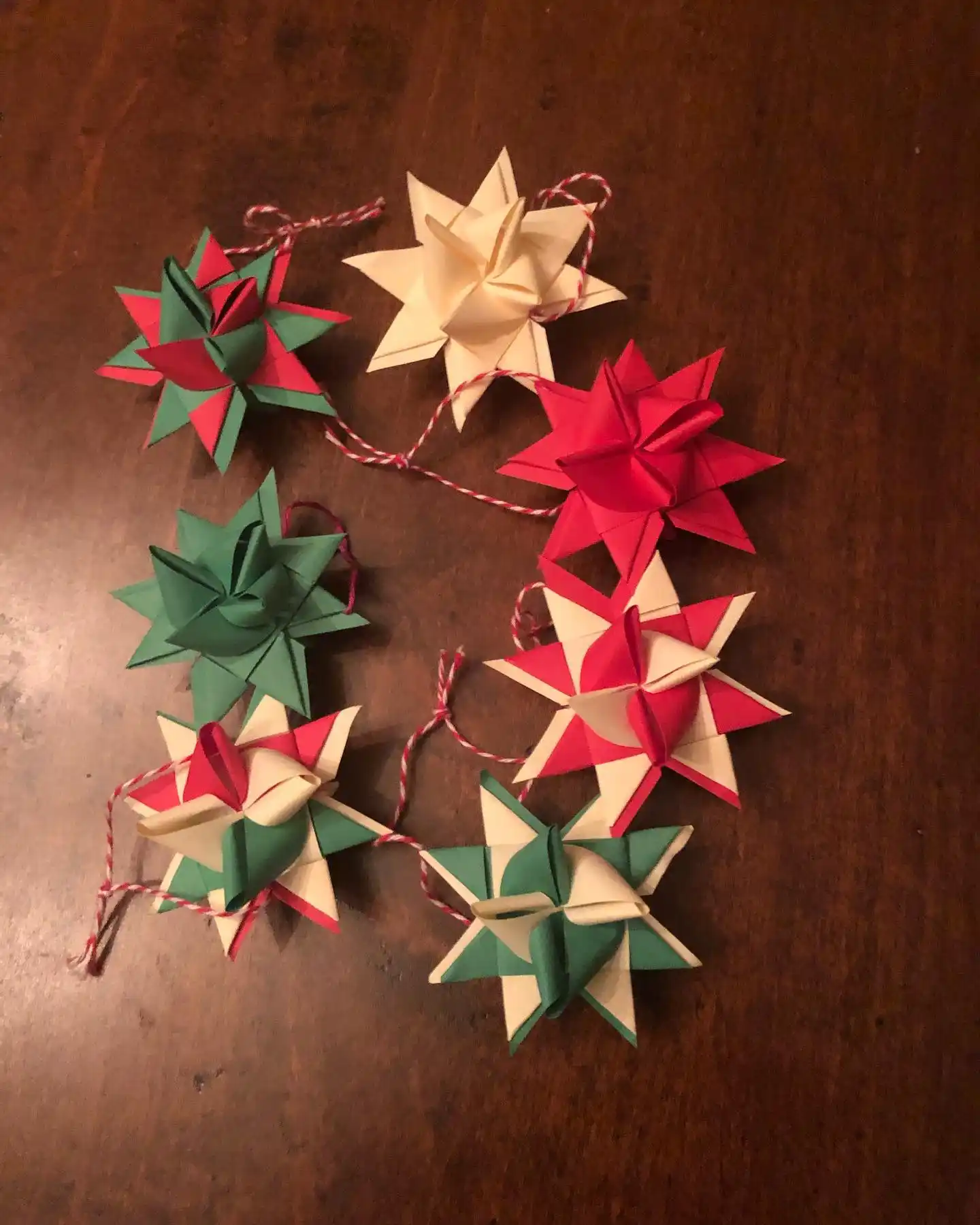 DIY paper Christmas ornaments