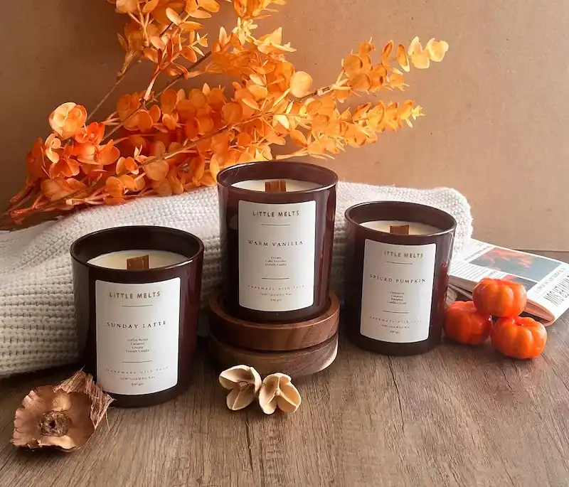 fall candle scents to make at home