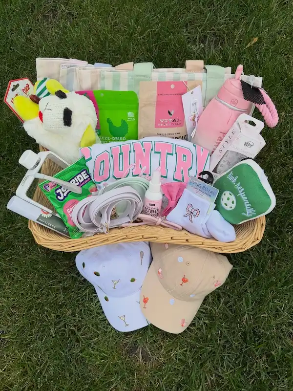 DIY gift basket ideas beautiful themed