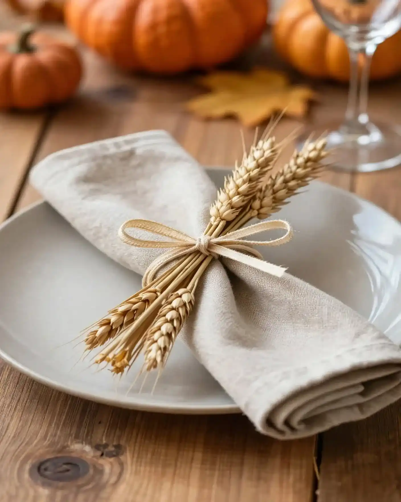 Thanksgiving DIY decor ideas harvest table
