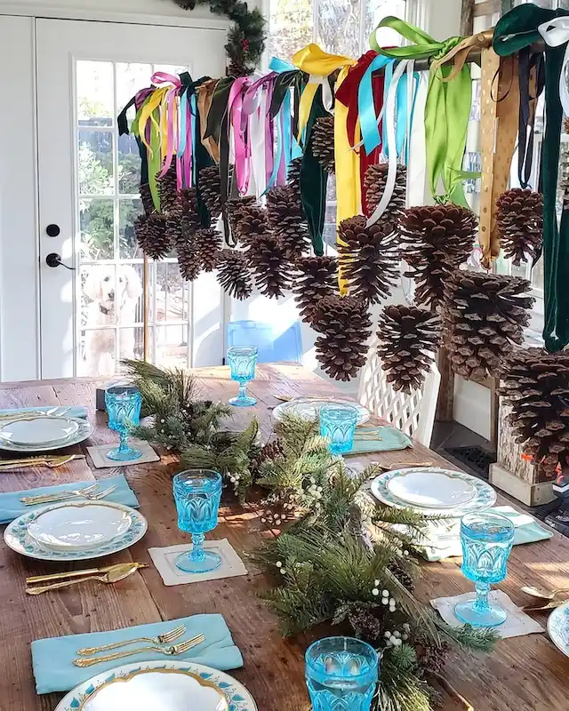 Thanksgiving DIY decor ideas harvest table