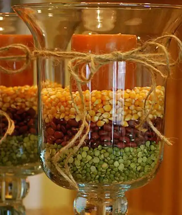 Thanksgiving DIY decor ideas harvest table