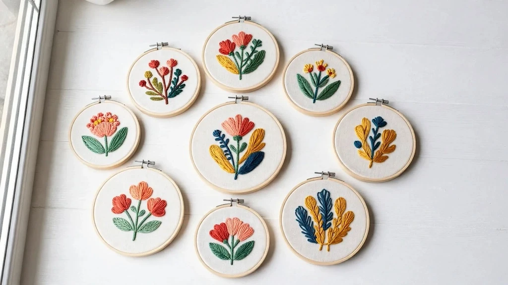 Embroidery Hoop Sizes Guide: Which Size to Use for Every Project 1 embroidery hoop sizes guide which to use
