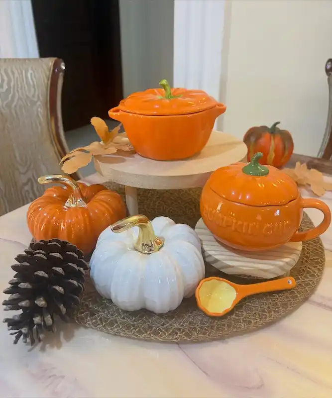 Thanksgiving DIY decor ideas harvest table