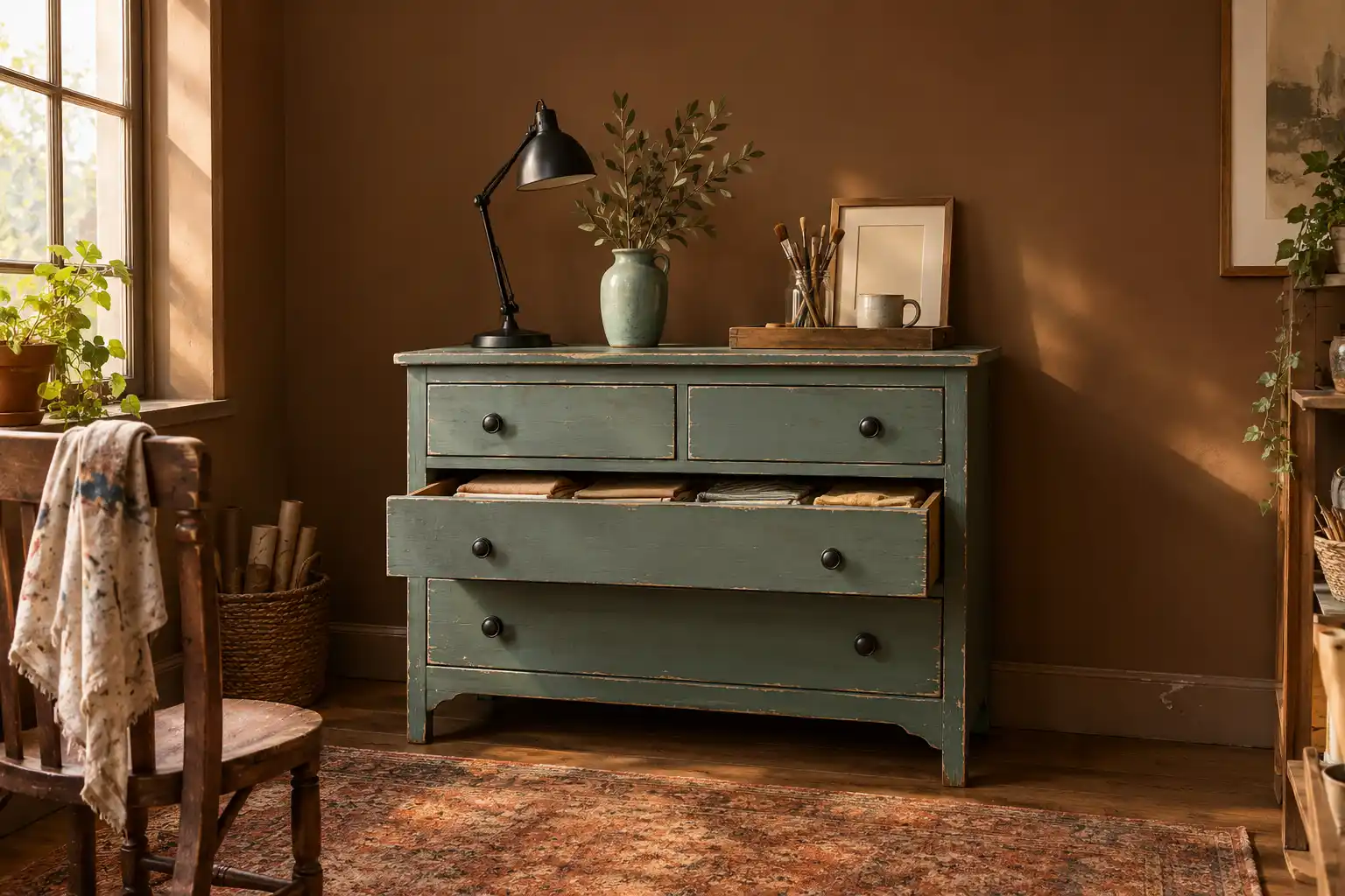 how to chalk paint furniture beginners guide