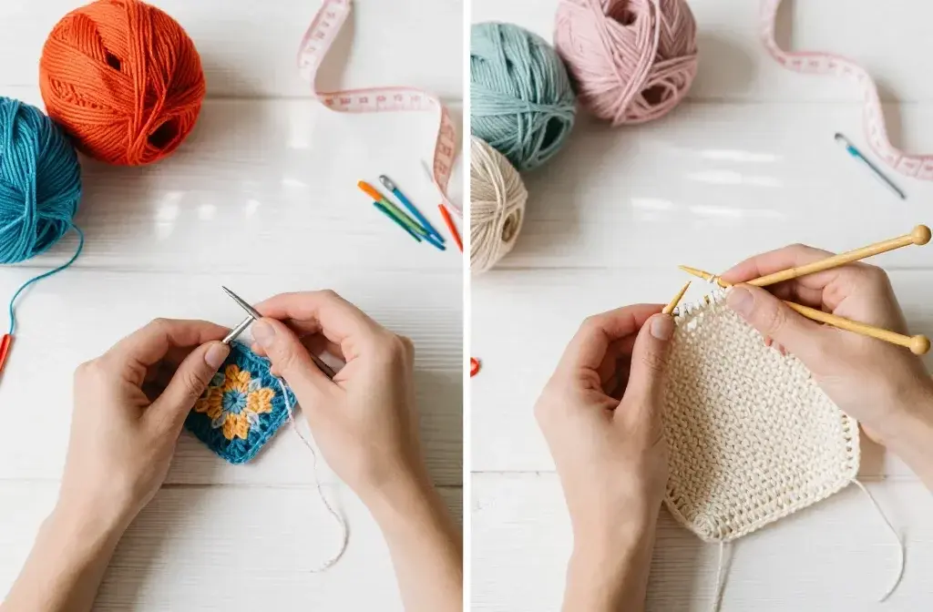 Crochet vs Knitting for Beginners: Which Should You Learn First?