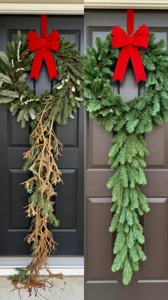 Artificial vs Natural Christmas Wreaths: Which Looks Better and Lasts Longer? 2 Item 1