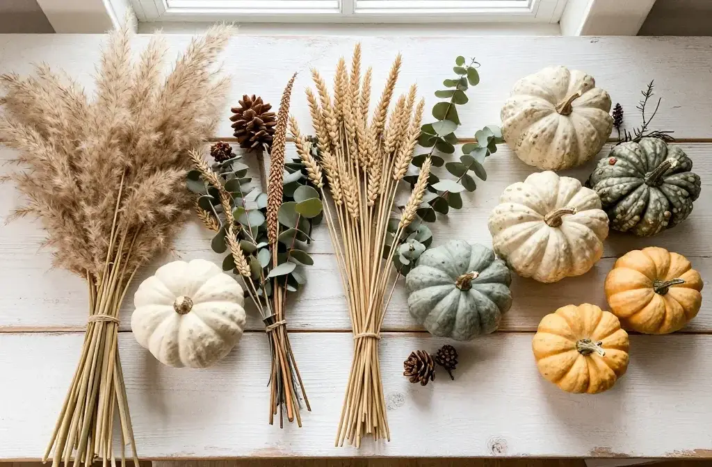 Best Natural Materials for Fall Decor: Dried Flowers Gourds and Botanicals