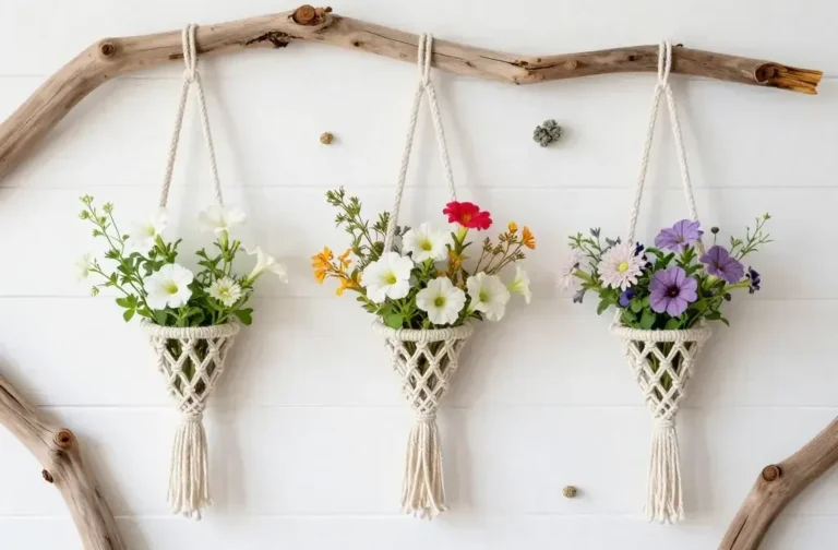 Spring Macrame Ideas: Fresh Floral and Nature-Inspired Fiber Art Projects