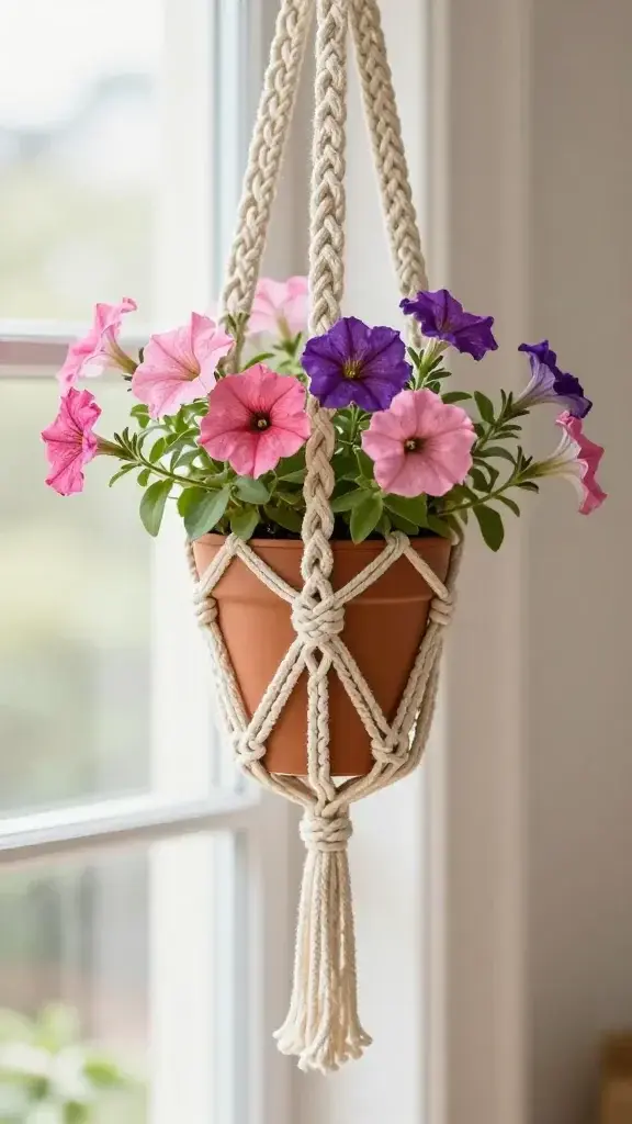 Spring Macrame Ideas: Fresh Floral and Nature-Inspired Fiber Art Projects 2 Item 1