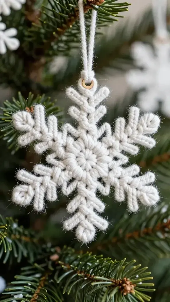 Macrame Christmas Ornament Ideas: 12 Festive Fiber Art Projects for the Holidays 2 Item 1