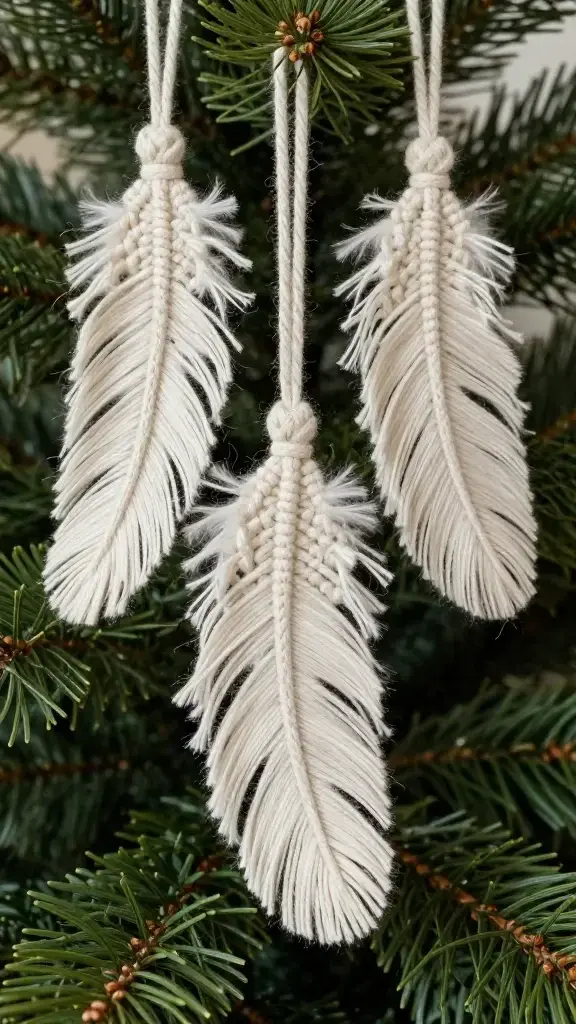 Macrame Christmas Ornament Ideas: 12 Festive Fiber Art Projects for the Holidays 4 Item 3