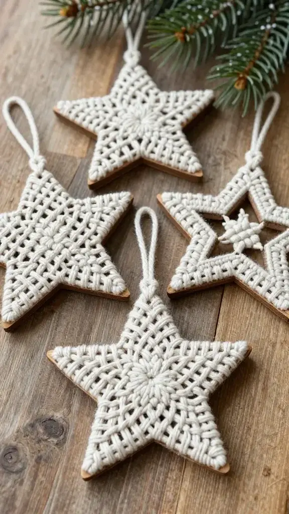 Macrame Christmas Ornament Ideas: 12 Festive Fiber Art Projects for the Holidays 6 Item 5