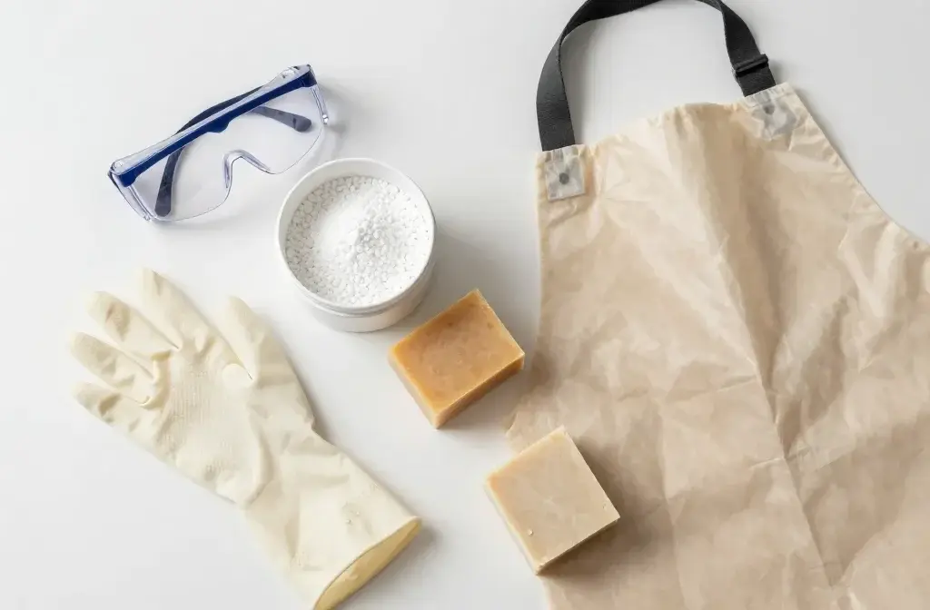 Lye Safety for Soap Making: How to Handle Sodium Hydroxide Safely at Home