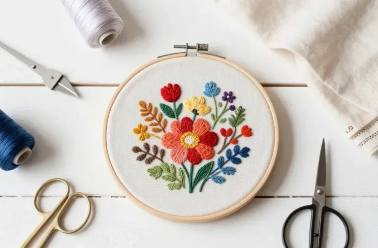 How to Frame Embroidery in a Hoop: Finishing and Display Tutorial