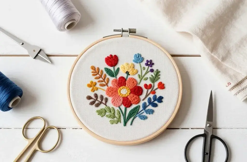 How to Frame Embroidery in a Hoop: Finishing and Display Tutorial