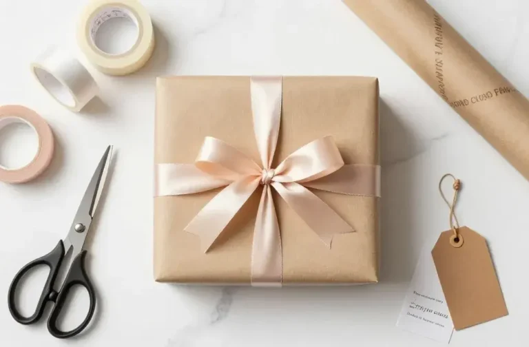 How to Make Gifts Look Professional: Wrapping Tagging and Finishing Tips