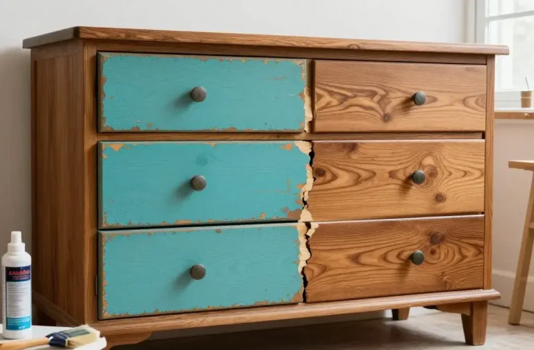 How to Remove Paint From Thrifted Furniture to Restore Its Original Beauty