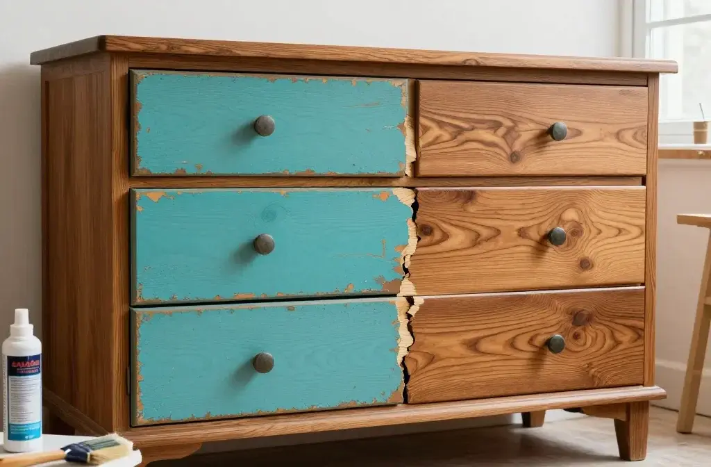 How to Remove Paint From Thrifted Furniture to Restore Its Original Beauty